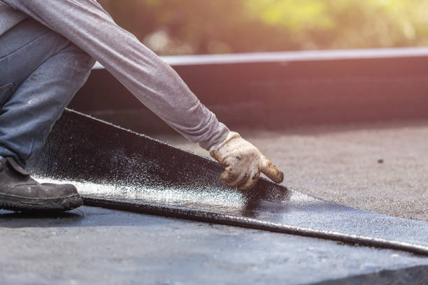 Professional Wet Basement Repair technician working in Red Creek, NY